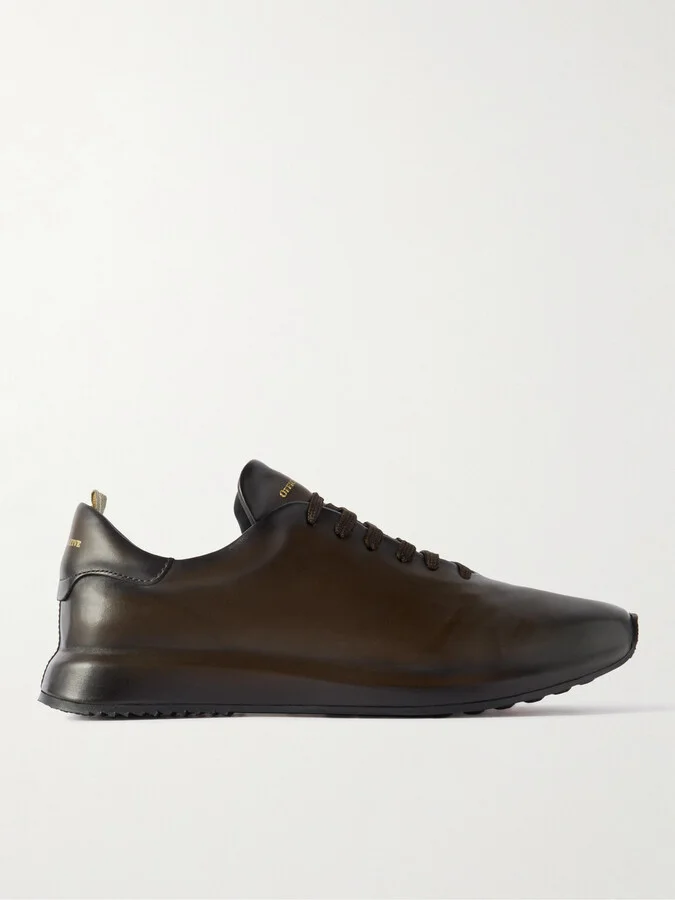 Race 017 Leather Sneakers