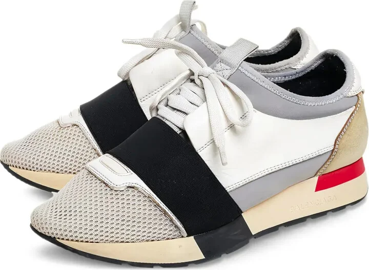 Race Runner mesh-panelled low-top sneakers - Image 4