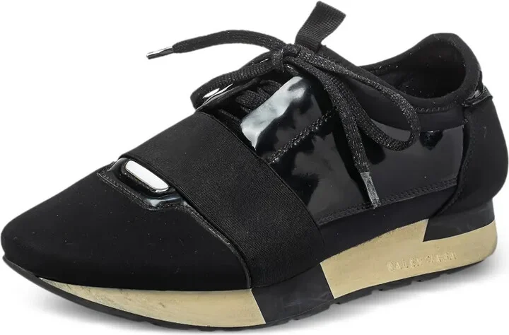 Race Runner panelled lace-up sneakers - Image 2