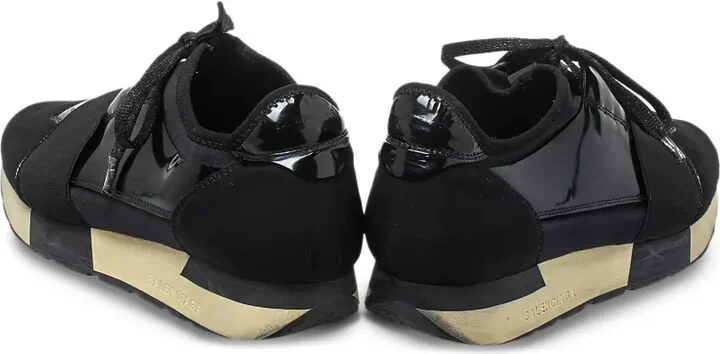 Race Runner panelled lace-up sneakers - Image 3