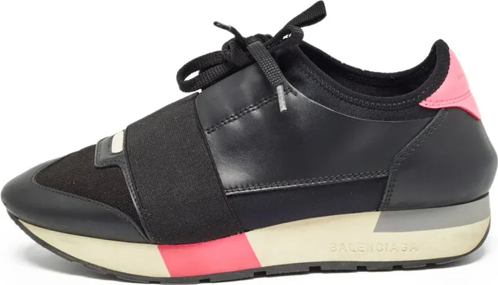 Race Runner panelled sneakers