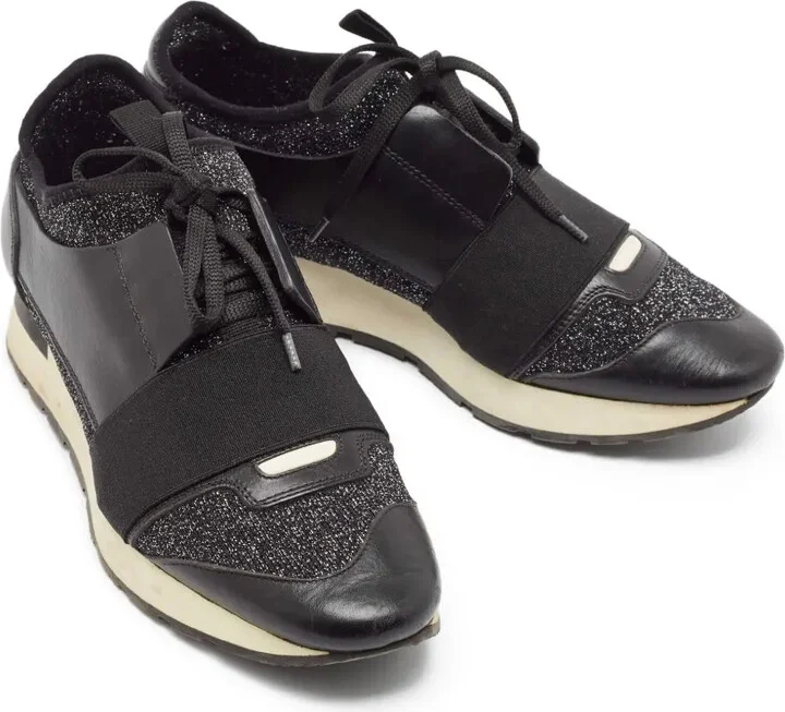 Race Runners sparkle-embellished sneakers - Image 2