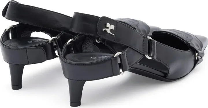 Racer leather pumps - Image 2