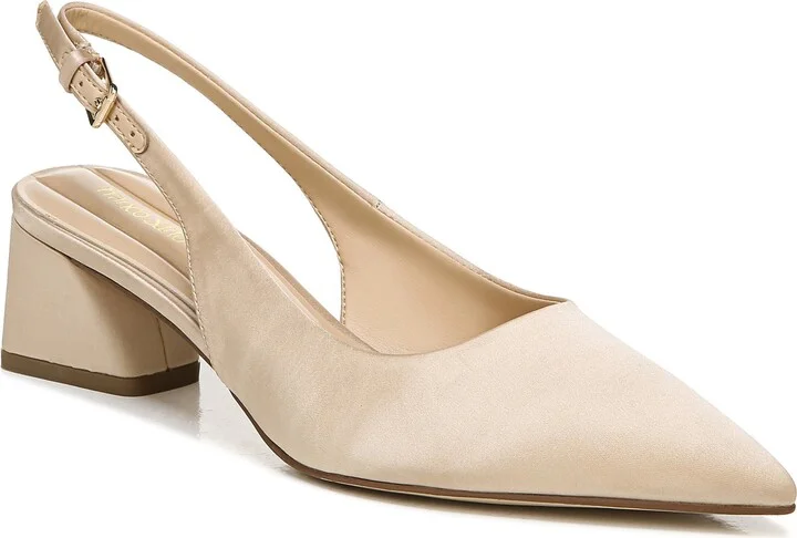 Racer Slingback Pointed Toe Pump