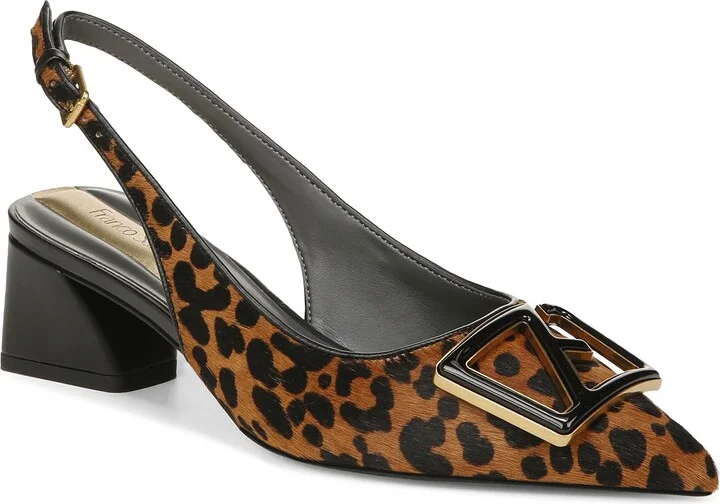 Racer Slingback Pointed Toe Pump