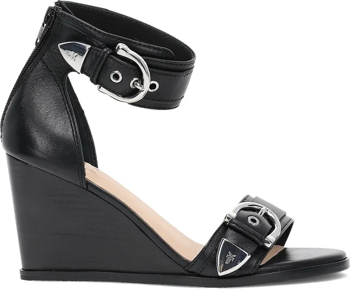 Rachel Ankle Strap Wedge Sandal - Image 9