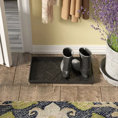 Rachel Small Scrollwork Boot Tray