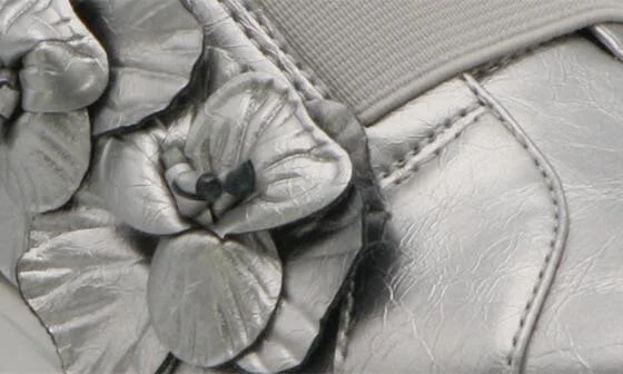Rachelle Floral Embellished Wedge Sneaker - Image 11