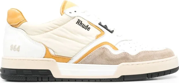 Racing lace-up sneakers