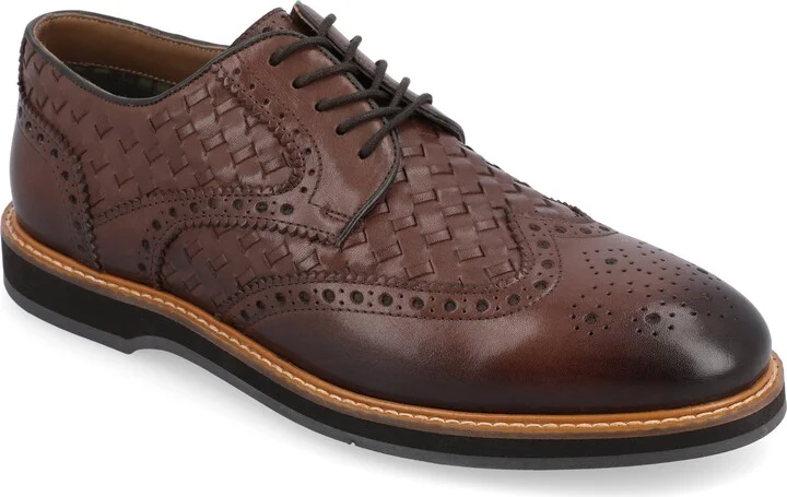 Radcliff Wide Width Woven Wingtip Derby