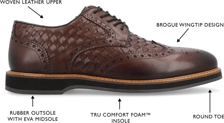 Radcliff Wingtip Derby - Wide Width - Image 8