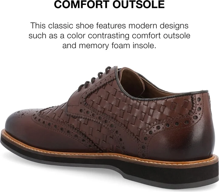 Radcliff Wingtip Derby - Wide Width - Image 9