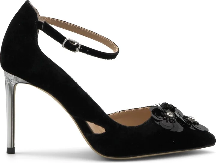 Rae Ankle Strap Hald d'Orsay Pointed Toe Pump - Image 2