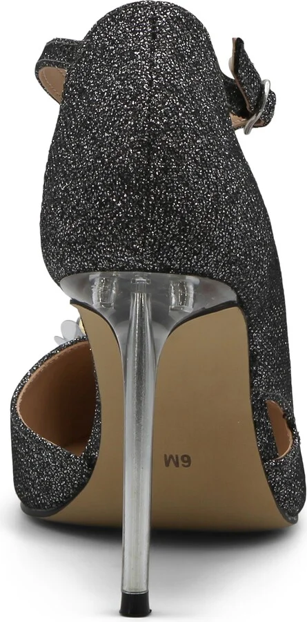 Rae Ankle Strap Half d'Orsay Pointed Toe Pump - Image 5