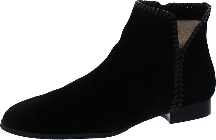 Raegan Womens Suede Casual Ankle Boots