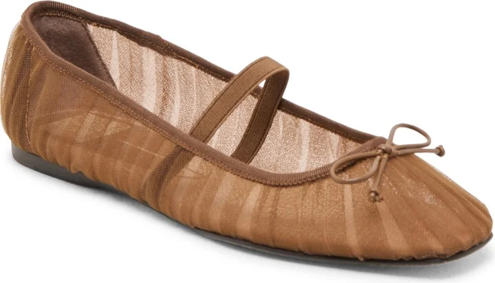 Mid Brown Tulle