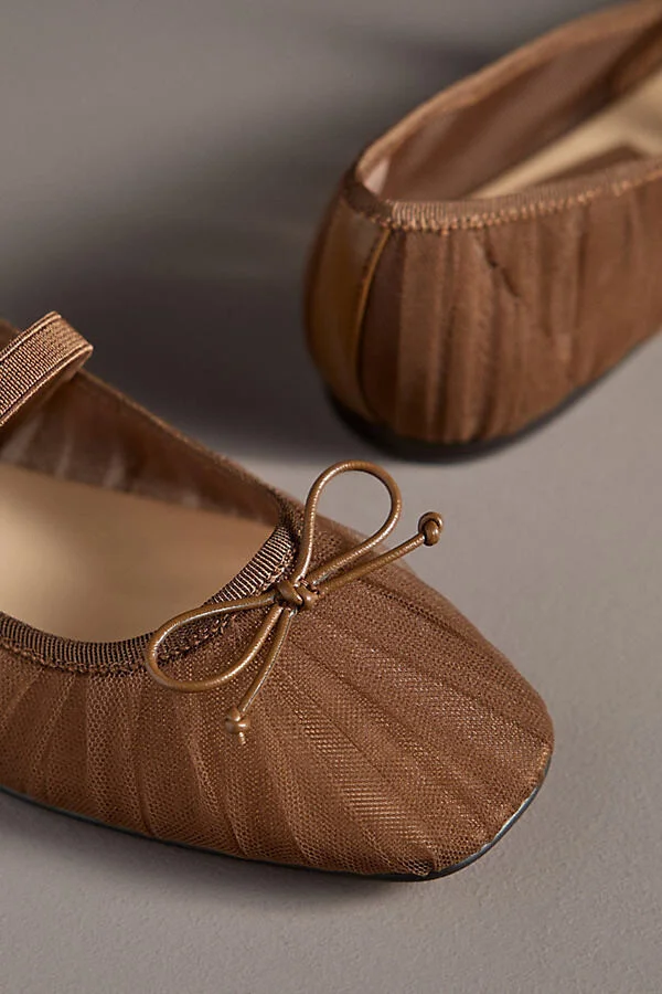 Raeven Tulle Ballet Flats - Image 3