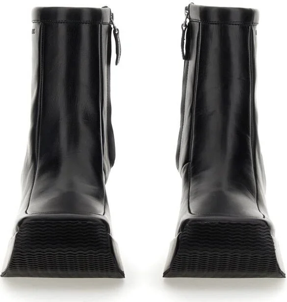 Raf Simons Ankle Boot With Square Toe - Image 3