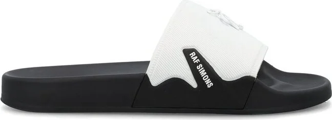 Raf Simons Astra Logo-Plaque Slip-On Slides