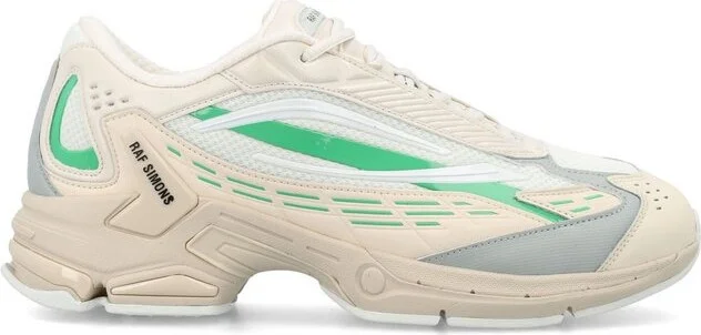 Raf Simons Panelled Round Toe Sneakers