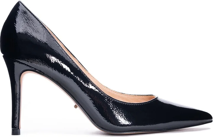 Rafee Liquid Patent Pointed Toe Pump - Image 2