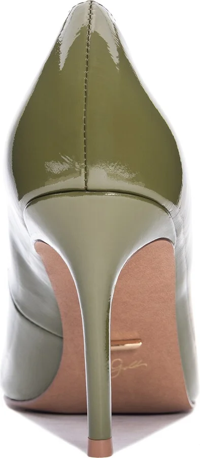 Rafee Liquid Patent Pointed Toe Pump - Image 9