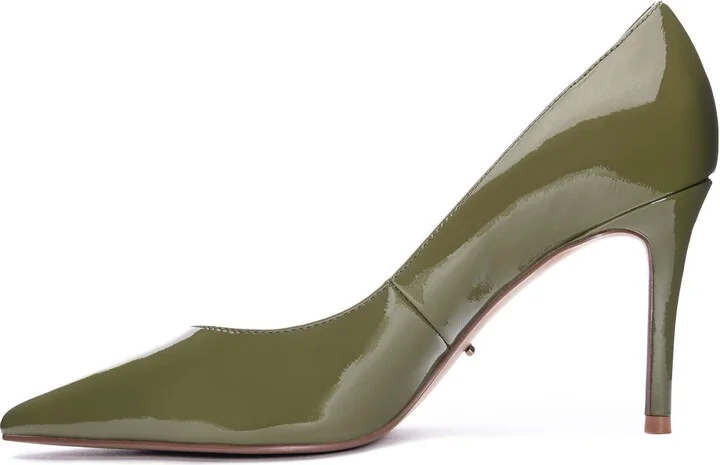 Rafee Liquid Patent Pointed Toe Pump - Image 10