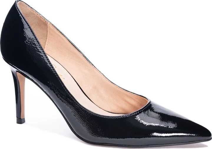 Rafee Liquid Patent Pointed Toe Pump