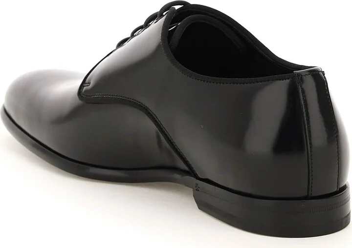 Raffaello Brushed Leather Derby Shoes - Image 3