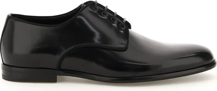 Raffaello Brushed Leather Derby Shoes