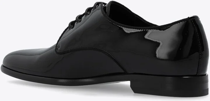 Raffaello Patent Leather Derby Shoes - Image 2