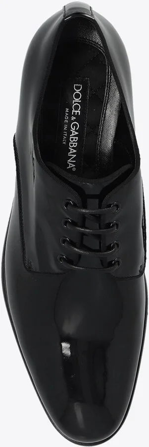 Raffaello Patent Leather Derby Shoes - Image 3