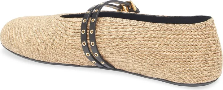 Raffia Ballerina Flat - Image 2