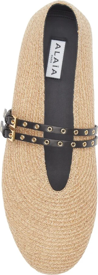 Raffia Ballerina Flat - Image 5