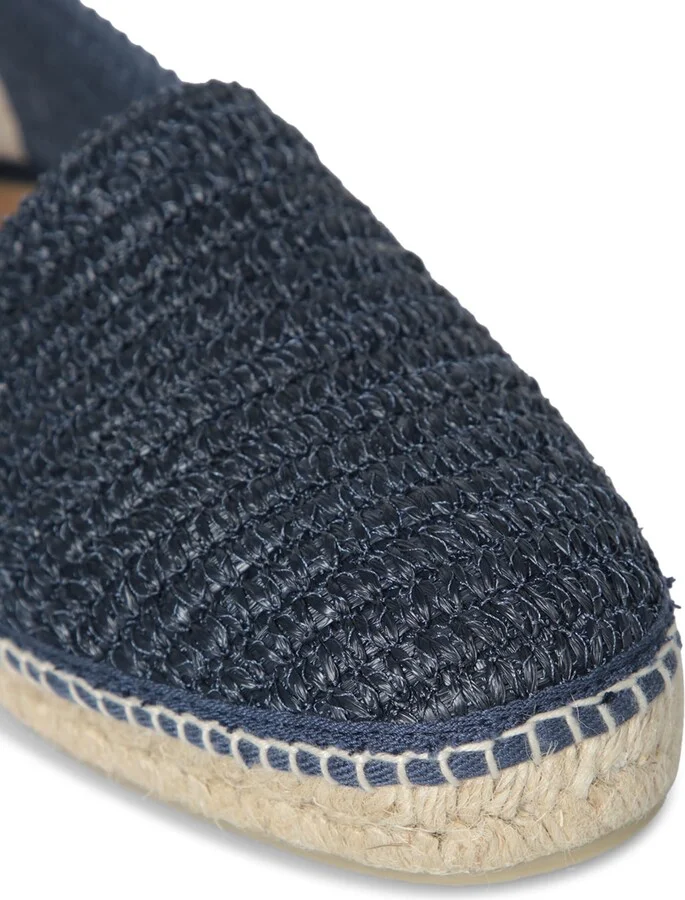 Raffia Blue Espadrilles - Image 4
