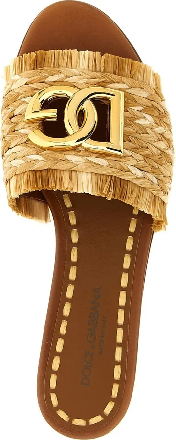 Raffia Braid Slides - Image 4