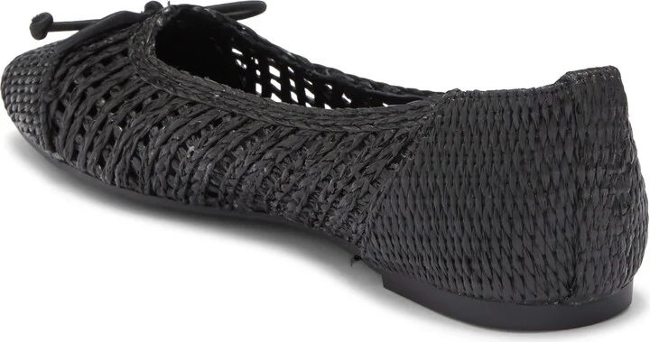 Raffia Cap Toe Flat - Image 2