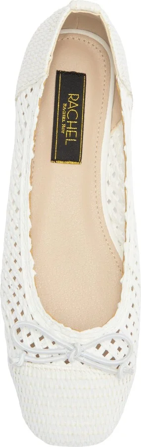 Raffia Cap Toe Flat - Image 11
