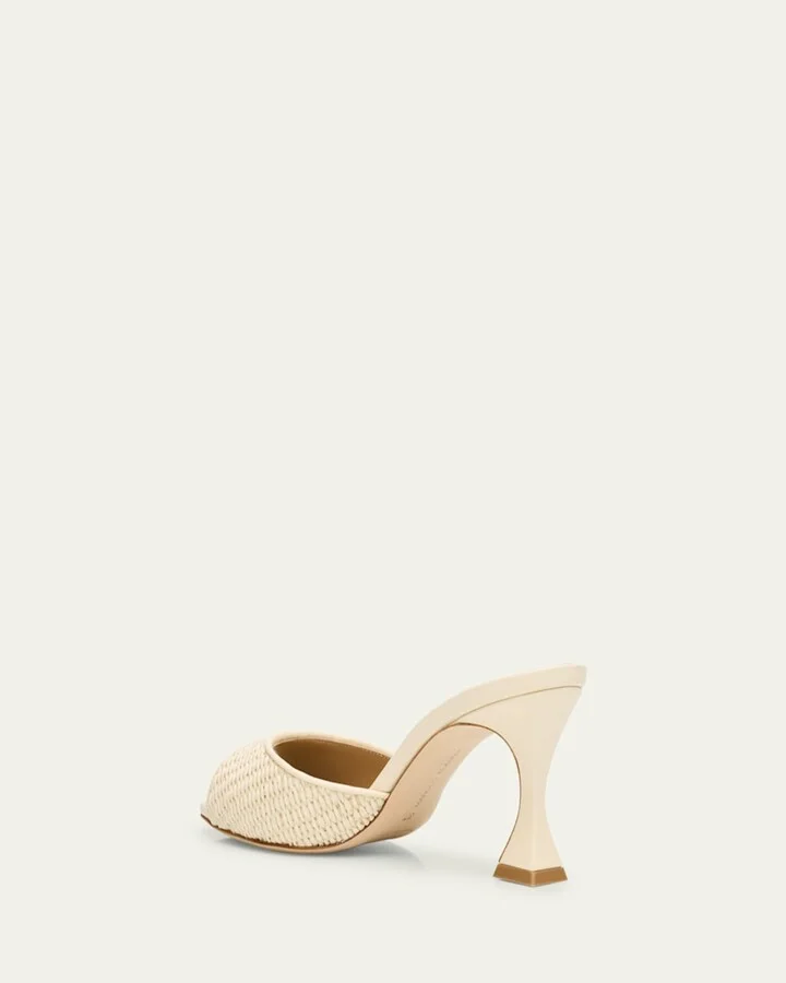 Raffia Jadara Slide Sandals - Image 5