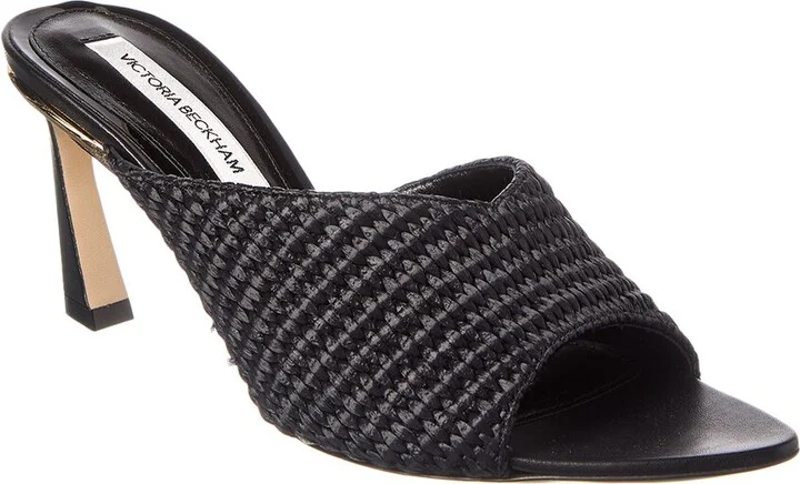Raffia & Leather Sandal