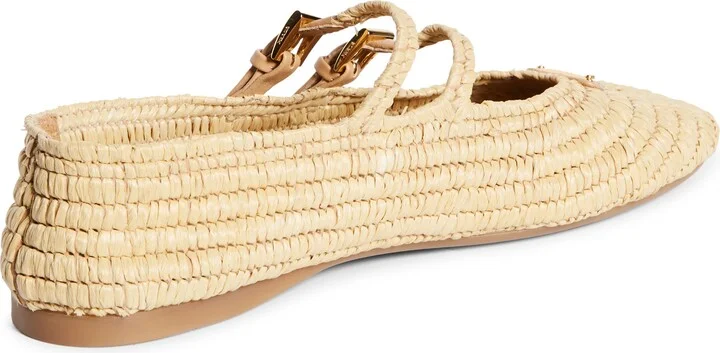 Raffia Mary Jane Flat - Image 2
