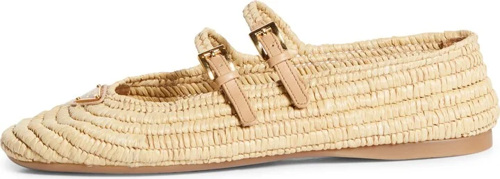 Raffia Mary Jane Flat - Image 3