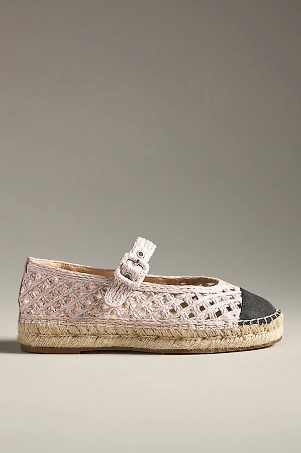 Raffia Mary Jane Flats - Image 2