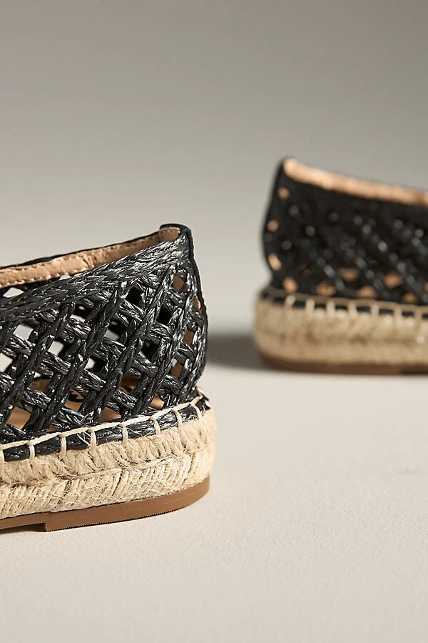 Raffia Mary Jane Flats - Image 3
