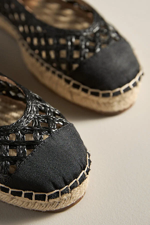 Raffia Mary Jane Flats - Image 4