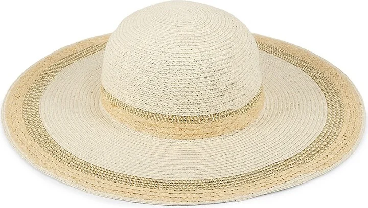 Raffia Metallic Sunhat - Image 2