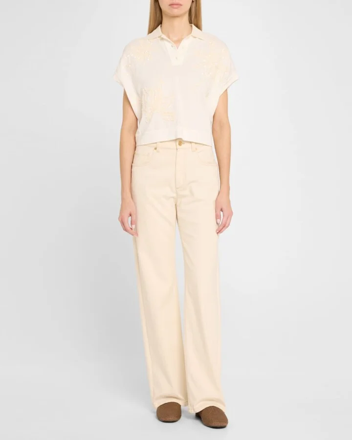 Raffia Monili Loafer Mules - Image 4