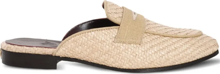 Raffia Mules