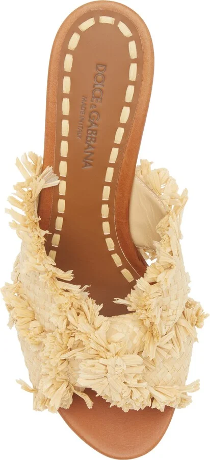 Raffia Platform Sandal - Image 5