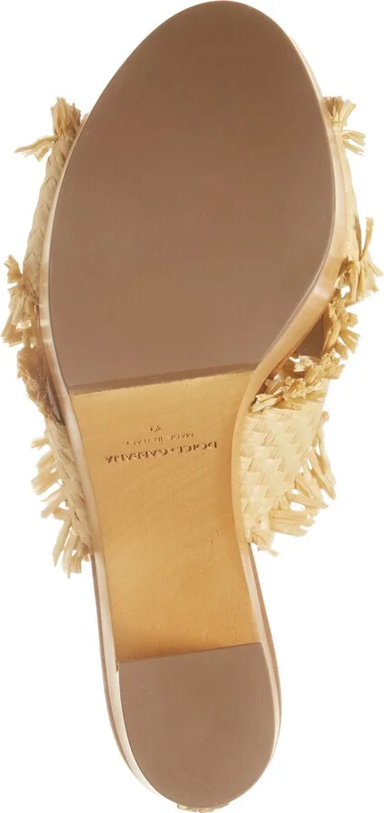 Raffia Platform Sandal - Image 6